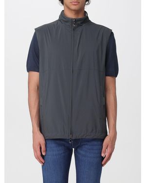 Corneliani Reversible Technical Fabric Vest - Blue