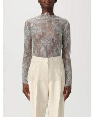 Alberta Ferretti Top - Grey
