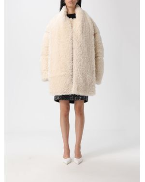 KARL LAGERFELD Fur Coat - Natural