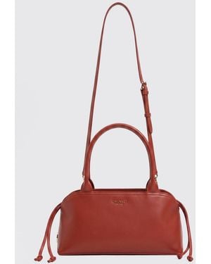 Twinset Faux Leather Bag - Red