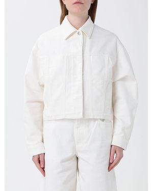 Maison Kitsuné Maison KitsunÉ Denim Shirt Jacket - White