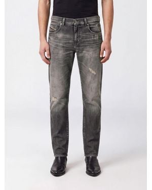 DIESEL Jeans D-Strukt Slim Fit - Grigio