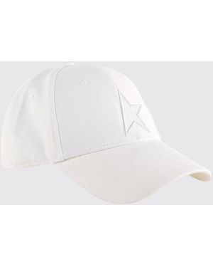 Golden Goose Cotton Twill Hat - White