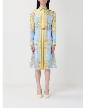 Versace Spring Barocco Dresses Light - Blue