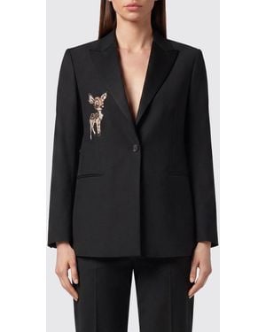 Philipp Plein Blazer Corto Monopetto Fairy - Nero