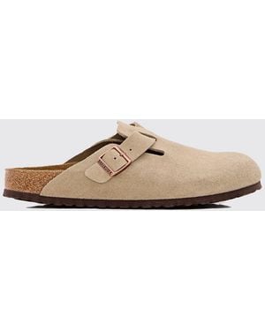 Birkenstock Boston Mules - White