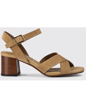 Doucal's Heeled Sandal - Natural