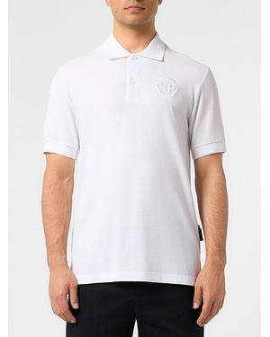 Philipp Plein Polo Uomo - Bianco