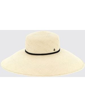 Maison Michel Rena Raffia Hat - Natural