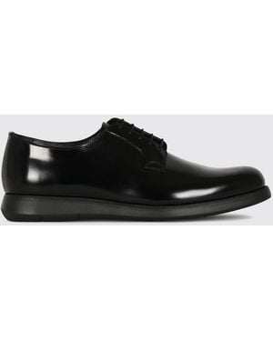 Church's Polished Calfskin Round-Toe Derby Shoes - Black