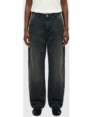 Carhartt Brandon Double Knee Baggy Jeans - Black