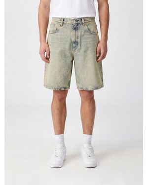 sunflower 5-Pocket Cotton Denim Knee-Length Shorts - Natural