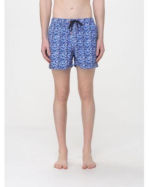 Save The Duck Badeanzug Aus Bedrucktem Polyester - Blau