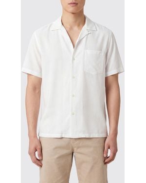 Portuguese Flannel Casual Shirt - White