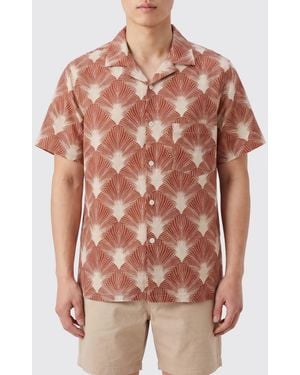 Portuguese Flannel Printed Cotton And Linen Shirt - Multicolour