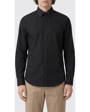 Burberry Basic Cotton Shirt - Black