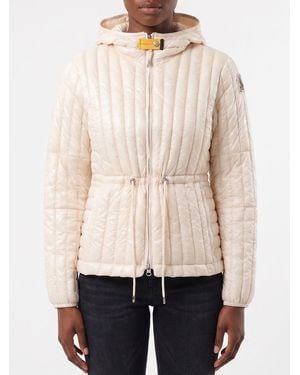 Parajumpers Doudoune Kuon En Nylon Matelassé Avec Capuche - Neutre