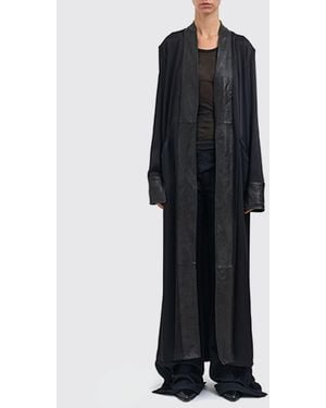 Ann Demeulemeester Coat - Black