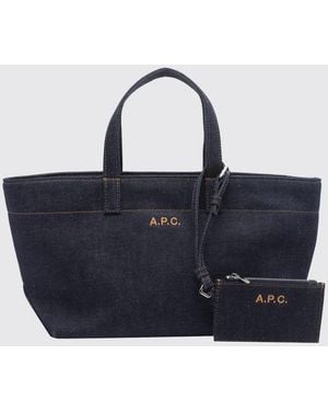 A.P.C. Shoulder Bag - Blue