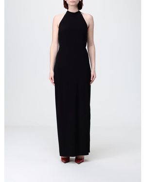 Norma Kamali Stretch Jersey Dress - Black