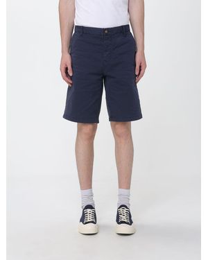 Blauer Stretch Cotton Chino Shorts - Blue