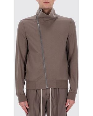 Rick Owens Bauhaus Cotton Sweatshirt - Brown