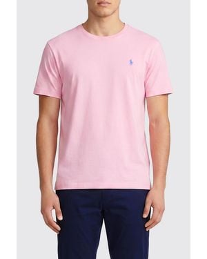 Polo Ralph Lauren Pony Logo Cotton T-Shirt - Red