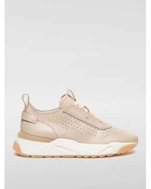 Santoni Sneaker in pelle - Neutro