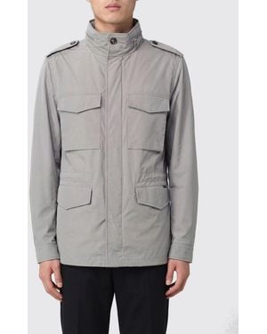 Moorer Polyester Parka - Gray