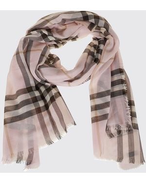 Burberry Neck Scarf - Pink