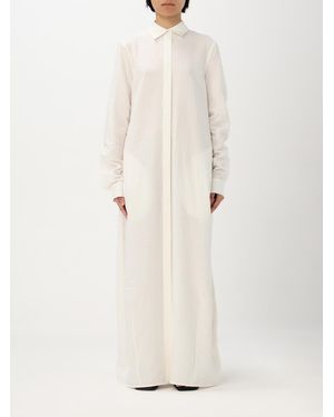 TOTEME Shirt Dress Maxi Relaxed Fit - White