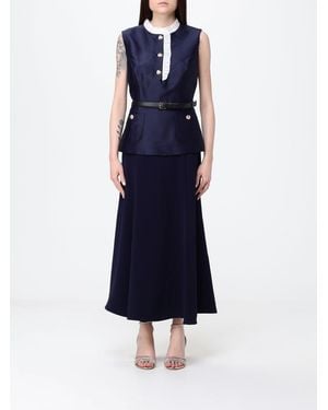 Self-Portrait Dress - Blue