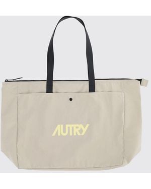 Autry Nylon Tote Bag - Natural