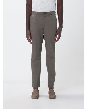 Brooksfield Cotton Gabardine Chino Trousers - Grey