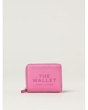Marc Jacobs Mini Compact Leather Wallet - Pink