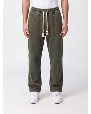 Barrow Pantalones De Jogging De Jersey Con Cintura Elástica Y Cordón - Verde