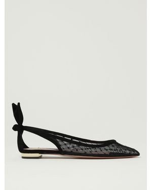 Aquazzura Ballet Flats - Black