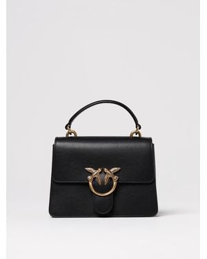 Pinko Mini Love Bag One Leather Bag - Black