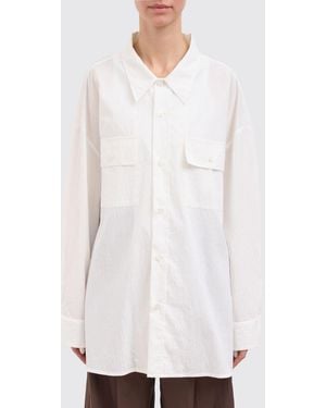 Thelatest Stretch Cotton Shirt - White