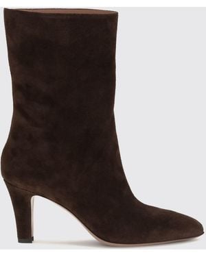 Paris Texas Elsa Kniehohe Stiefel Aus Wildleder Mit Stiletto-Absatz - Braun