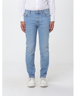 Brunello Cucinelli Mid-Rise Straight Fit Jeans - Blue