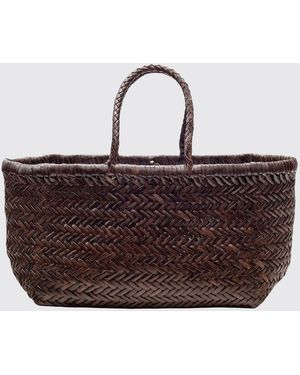 Dragon Diffusion Mini Flat Gora Bag - Brown