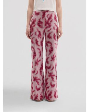 MACCAPANI Easy Flared Trousers
