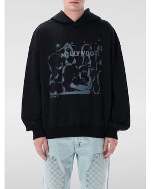 MISBHV Felpa Con Cappuccio Stampata - Nero