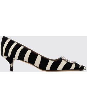Ferragamo Absatzschuhe Damen - Weiß