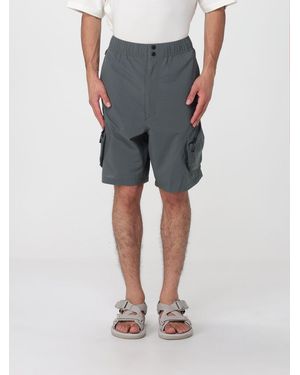 Oakley Pantalones Cortos Cargo De Tejido Técnico Con Bolsillos Franceses - Gris