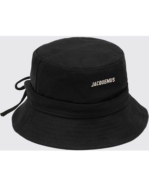 Jacquemus Le Bob Gadjo Logo Bucket Hat - Black