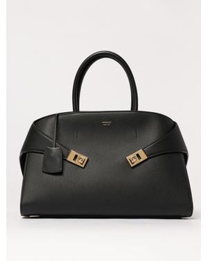 Ferragamo Schultertasche Damen - Schwarz