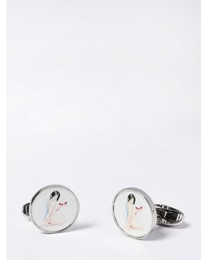 Paul Smith Cufflinks - White