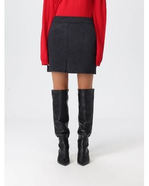 Semicouture Gonna Mini - Nero